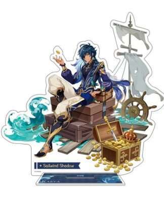 Genshin Impact Teyvat Style Series Acryl Diorama Kaeya: Sailwind Shadow 18 cm