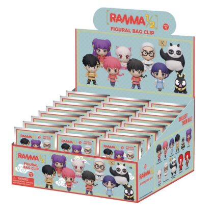Ranma 1/2 3D PVC-Taschenanhänger Series 1 Display (24) – Bild 3