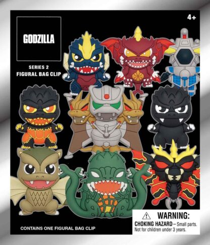 Godzilla 3D PVC-Taschenanhänger Series 2 Display (24) – Bild 2