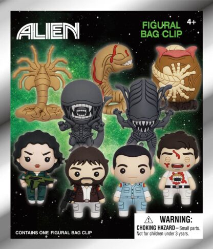 Alien 3D PVC-Taschenanhänger Series 1 Display (24) – Bild 2