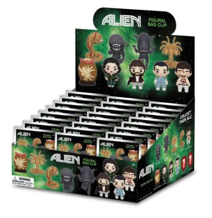 Alien 3D PVC-Taschenanhänger Series 1 Display (24) – Bild 3