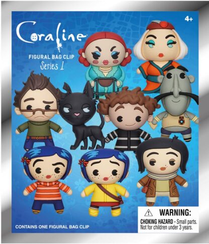 Coraline 3D PVC-Taschenanhänger Series 1 Display (24) – Bild 2