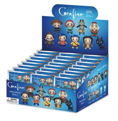 Coraline 3D PVC-Taschenanhänger Series 1 Display (24) – Bild 3
