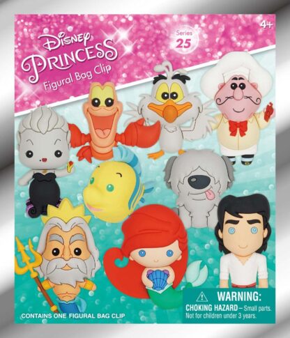 Arielle, die Meerjungfrau 3D PVC-Taschenanhänger Series 1 Display (24) – Bild 2