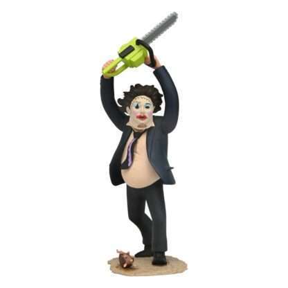 Texas Chainsaw Massacre Toony Terrors Actionfigur 50th Anniversary Pretty Woman Leatherface 15 cm - Beschädigte Verpackung