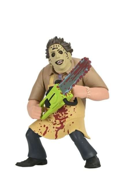 Texas Chainsaw Massacre Toony Terrors Actionfigur 50th Anniversary Leatherface (Bloody) 15 cm - Beschädigte Verpackung – Bild 3