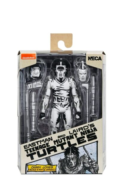 Teenage Mutant Ninja Turtles Actionfigur Casey Jones Black & White 18 cm – Bild 3