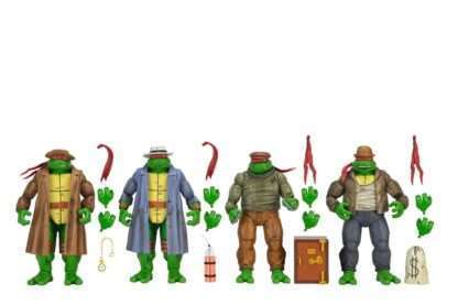 Teenage Mutant Ninja Turtles Actionfiguren 4er Pack Gangster Turtles 18 cm – Bild 20