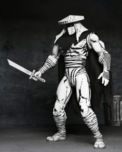 Teenage Mutant Ninja Turtles Actionfigur Foot Assassin Black and White 18 cm – Bild 7