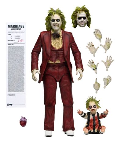 Beetlejuice Beetlejuice Actionfigur Ultimate "Red Tuxedo" Beetlejuice 18 cm – Bild 17