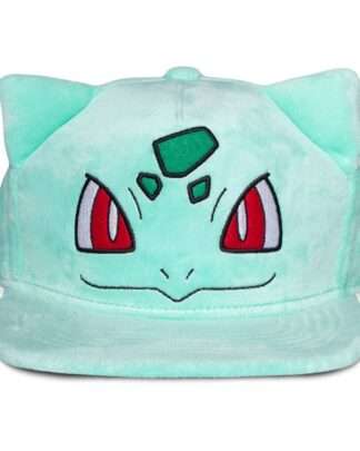 Pokémon Plüsch Snapback Cap Bulbasaur