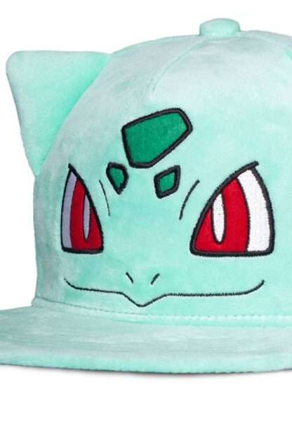Pokémon Plüsch Snapback Cap Bulbasaur – Bild 3
