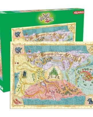 The Wizard Of Oz: Map 500 Piece Jigsaw Puzzle