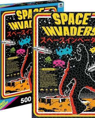 Space Invaders: 500 Piece Jigsaw Puzzle