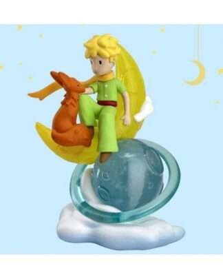 Der Kleine Prinz Figur Little Prince & Fox on the Moon 8 cm