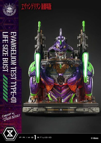 Neon Genesis Evangelion Büste 1/1 Test Type-01 (Concept by Josh Nizzi) 86 cm – Bild 7