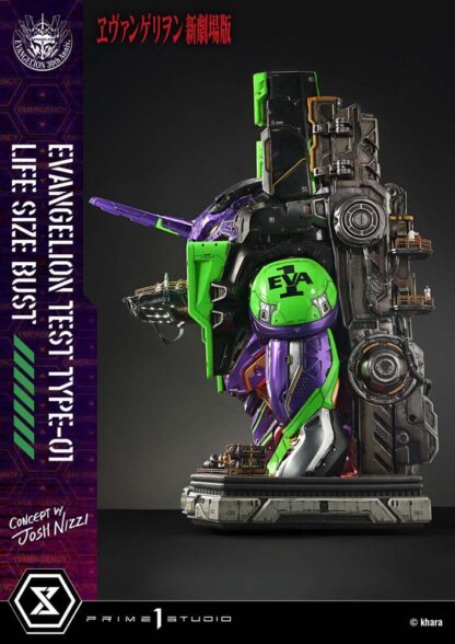 Neon Genesis Evangelion Büste 1/1 Test Type-01 (Concept by Josh Nizzi) 86 cm – Bild 9