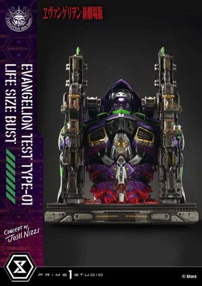 Neon Genesis Evangelion Büste 1/1 Test Type-01 (Concept by Josh Nizzi) Bonus Ver. 86 cm – Bild 10
