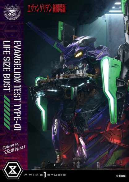Neon Genesis Evangelion Büste 1/1 Test Type-01 (Concept by Josh Nizzi) Bonus Ver. 86 cm – Bild 15