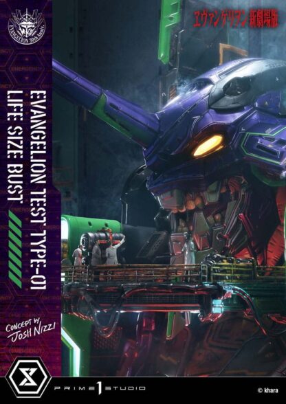 Neon Genesis Evangelion Büste 1/1 Test Type-01 (Concept by Josh Nizzi) Bonus Ver. 86 cm – Bild 16