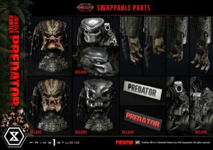 Predator Museum Masterline Statue 1/3 Jungle Hunter Predator Deluxe Bonus Version 90 cm – Bild 25