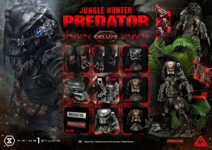 Predator Museum Masterline Statue 1/3 Jungle Hunter Predator Deluxe Bonus Version 90 cm – Bild 26