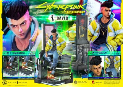 Cyberpunk: Edgerunners Real Elite Masterline Series Statue 1/4 David 58 cm – Bild 6