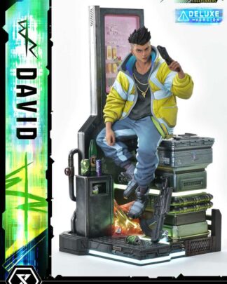 Cyberpunk: Edgerunners Real Elite Masterline Series Statue 1/4 David Bonus Version 58 cm