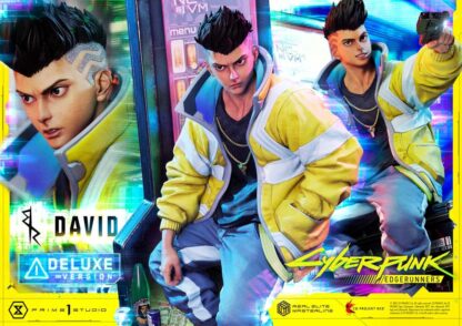 Cyberpunk: Edgerunners Real Elite Masterline Series Statue 1/4 David Deluxe Bonus Version 58 cm – Bild 3