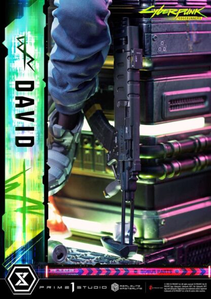 Cyberpunk: Edgerunners Real Elite Masterline Series Statue 1/4 David Deluxe Bonus Version 58 cm – Bild 7