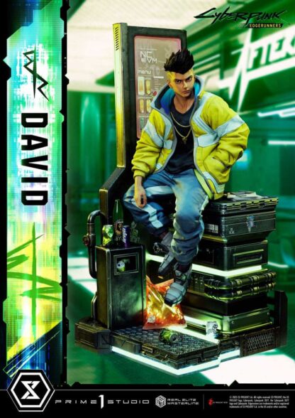 Cyberpunk: Edgerunners Real Elite Masterline Series Statue 1/4 David Deluxe Bonus Version 58 cm – Bild 15