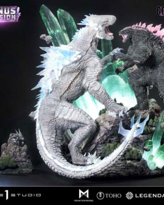Godzilla x Kong: The New Empire Ultimate Diorama Masterline Series Statue Godzilla vs Shimo Bonus Version 86 cm