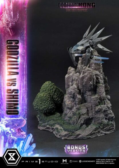 Godzilla x Kong: The New Empire Ultimate Diorama Masterline Series Statue Godzilla vs Shimo Bonus Version 86 cm – Bild 7