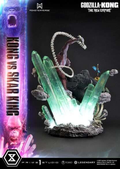 Godzilla x Kong: The New Empire Ultimate Diorama Masterline Series Statue Kong vs Skar King 104 cm – Bild 11