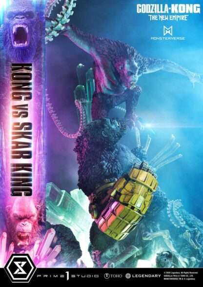 Godzilla x Kong: The New Empire Ultimate Diorama Masterline Series Statue Kong vs Skar King 104 cm – Bild 14