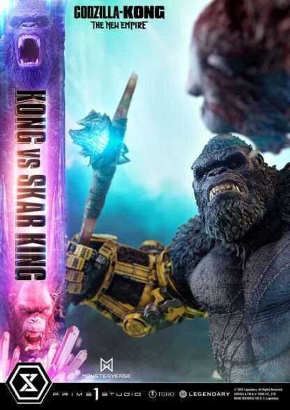 Godzilla x Kong: The New Empire Ultimate Diorama Masterline Series Statue Kong vs Skar King 104 cm – Bild 15