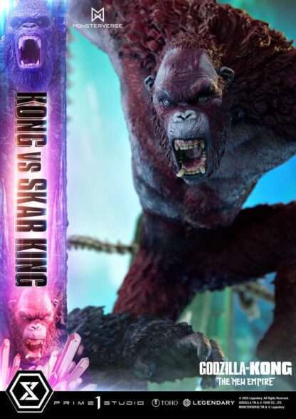 Godzilla x Kong: The New Empire Ultimate Diorama Masterline Series Statue Kong vs Skar King 104 cm – Bild 16