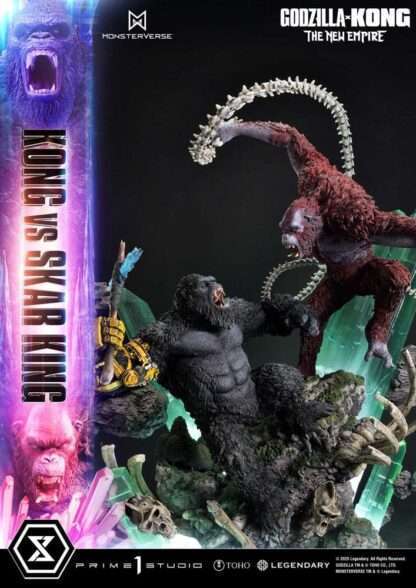 Godzilla x Kong: The New Empire Ultimate Diorama Masterline Series Statue Kong vs Skar King 104 cm – Bild 20