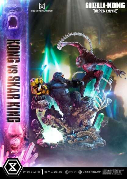 Godzilla x Kong: The New Empire Ultimate Diorama Masterline Series Statue Kong vs Skar King Bonus Version 104 cm – Bild 13