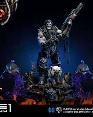 Injustice Gods Among Us Statue 1/3 Lobo Deluxe Version 98 cm