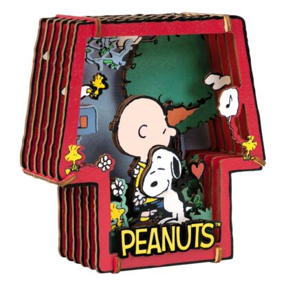Die Peanuts Puremind Modellbausatz Wooden Theater Healing Hug
