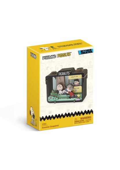 Die Peanuts Puremind Modellbausatz Wooden Theater Summer Snapshot – Bild 4