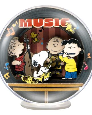 Die Peanuts Puremind Modellbausatz Wooden Theater Globe Night of Music