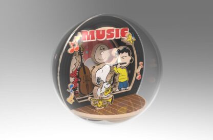 Die Peanuts Puremind Modellbausatz Wooden Theater Globe Night of Music – Bild 5