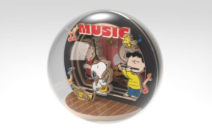 Die Peanuts Puremind Modellbausatz Wooden Theater Globe Night of Music – Bild 6