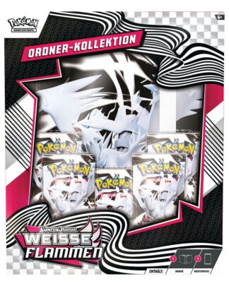 Pokémon TCG Karmesin & Purpur: Weisse Flammen Ordner-Kollektion *Deutsche Version*