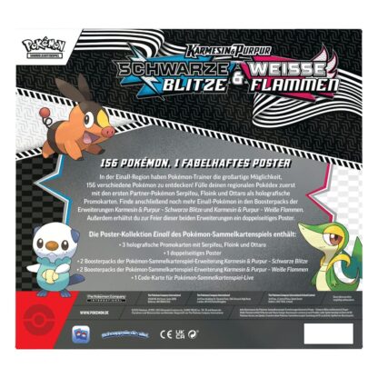 Pokémon TCG Karmesin & Purpur: Schwarze Blitze & Weisse Flammen Poster-Kollektion *Deutsche Version* – Bild 3