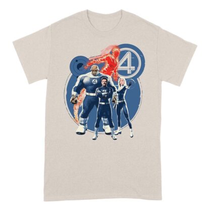 Fantastic Four T-Shirt Group Bubble