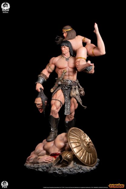 Conan der Barbar Statue 1/4 Conan Deluxe Edition 63 cm – Bild 2