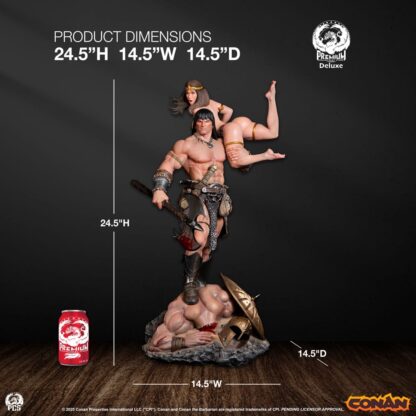 Conan der Barbar Statue 1/4 Conan Deluxe Edition 63 cm – Bild 24